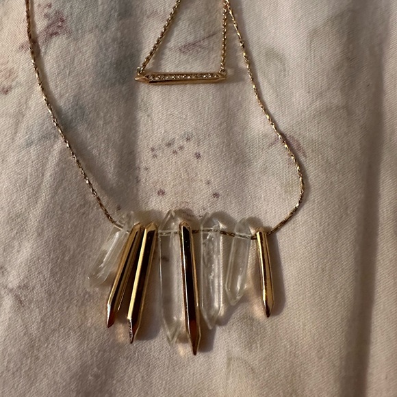 Stella & Dot Rebel Cluster Necklace - Picture 2 of 4